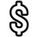 dollar sign icon